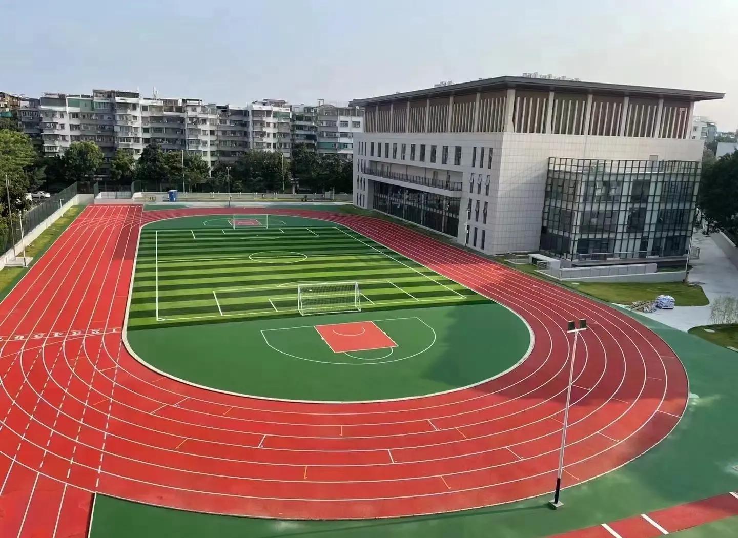 泸州市学校塑胶跑道塑胶篮球场 - 厂家